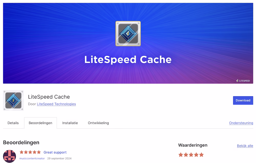LiteSpeed cache page.